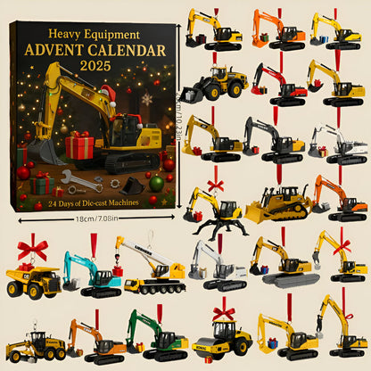Construction Machinery Advent Calendar Mini