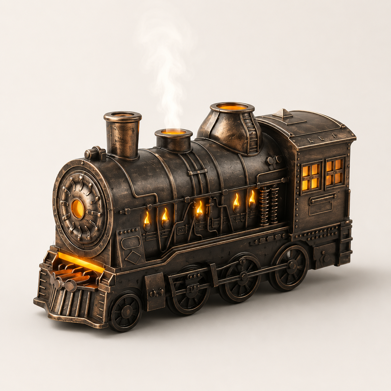 Continuous Mist Steam Humidifier Locomotive
