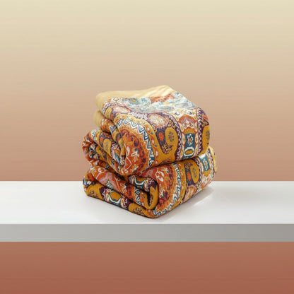 Boho Reversible Cooling Blanket Comfort