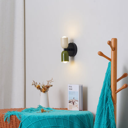 Colorful Bedside Wall Lamp Nordic Macaron