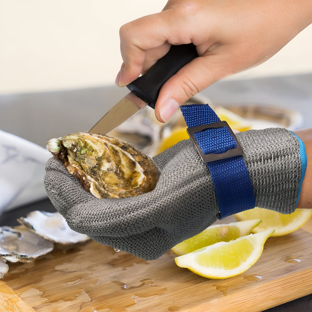 Cut Resistant Gloves Kitchen Metal Mesh