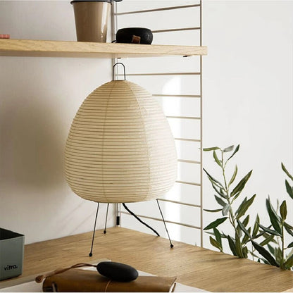 Japanese Rice Paper Table Lamp Minimalist