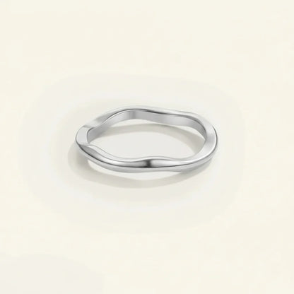 Gold Stacking Ring Minimalist Stainless