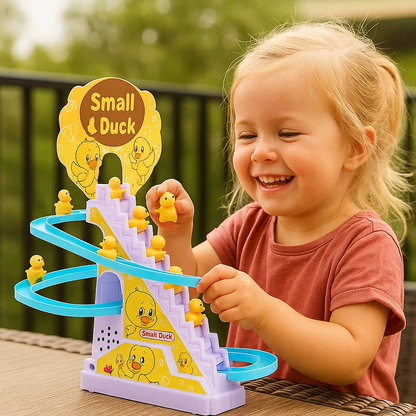 Kids Toy Duck Slide Interactive Music Light