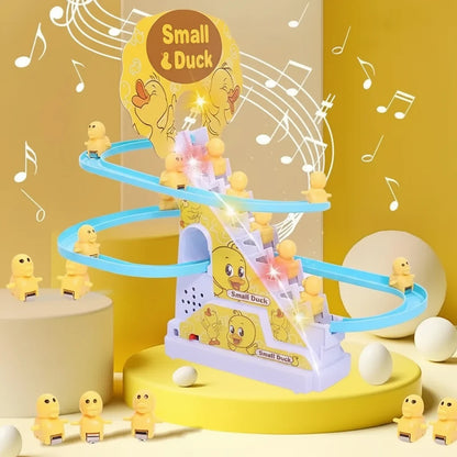 Kids Toy Duck Slide Interactive Music Light