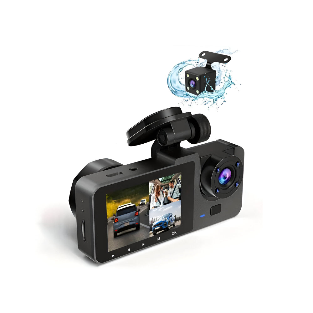 Dash Cam Dual Lens 1080P Car Driving