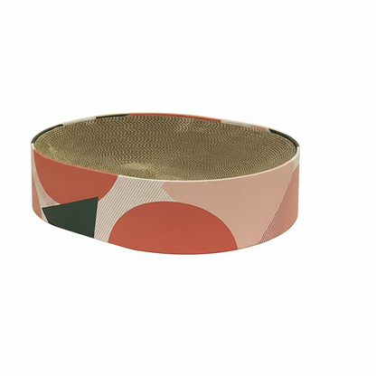 Cat Scratcher Round Cardboard Scratching Bed