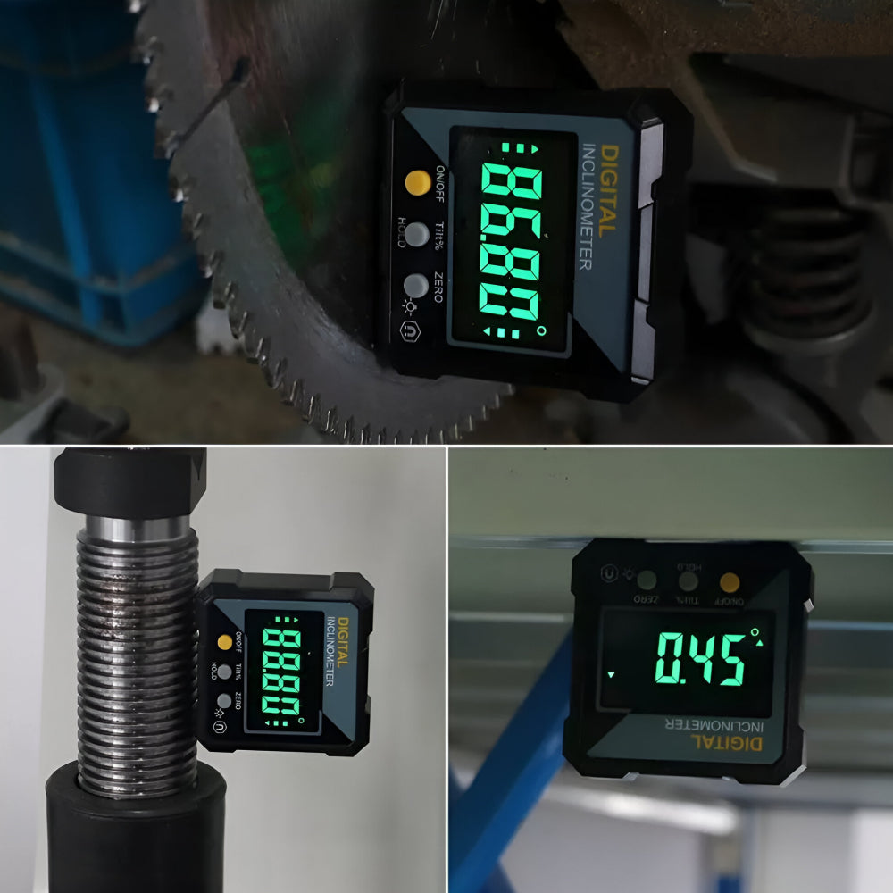 Digital Angle Finder Magnetic Laser