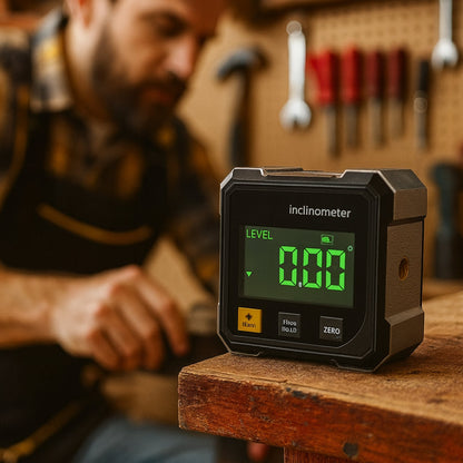 Digital Angle Finder Magnetic Laser