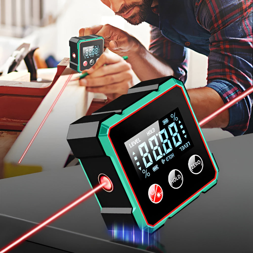 Digital Angle Finder Magnetic Laser