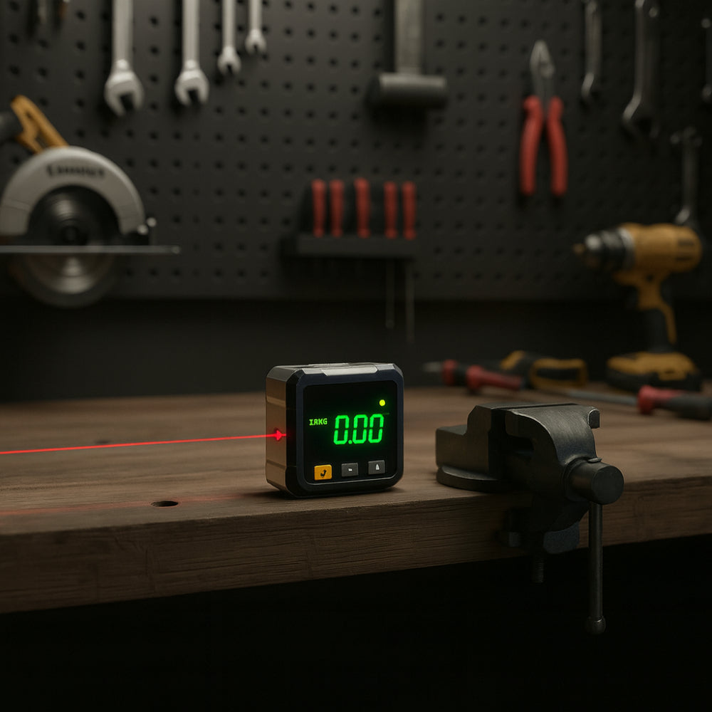 Digital Angle Finder Magnetic Laser