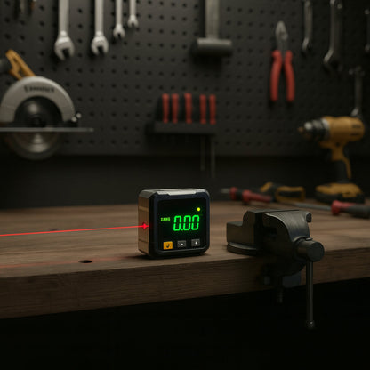 Digital Angle Finder Magnetic Laser