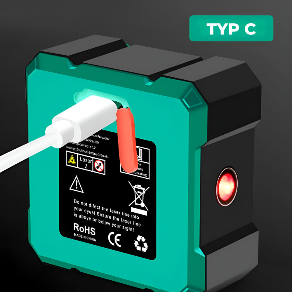 Digital Angle Finder Magnetic Laser
