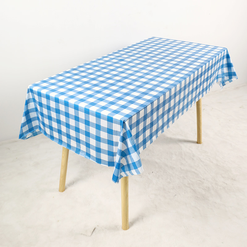 Disposable Plastic Tablecloths Set