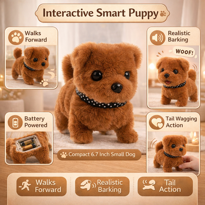 Dog Toy Interactive Puppy Robot Plush