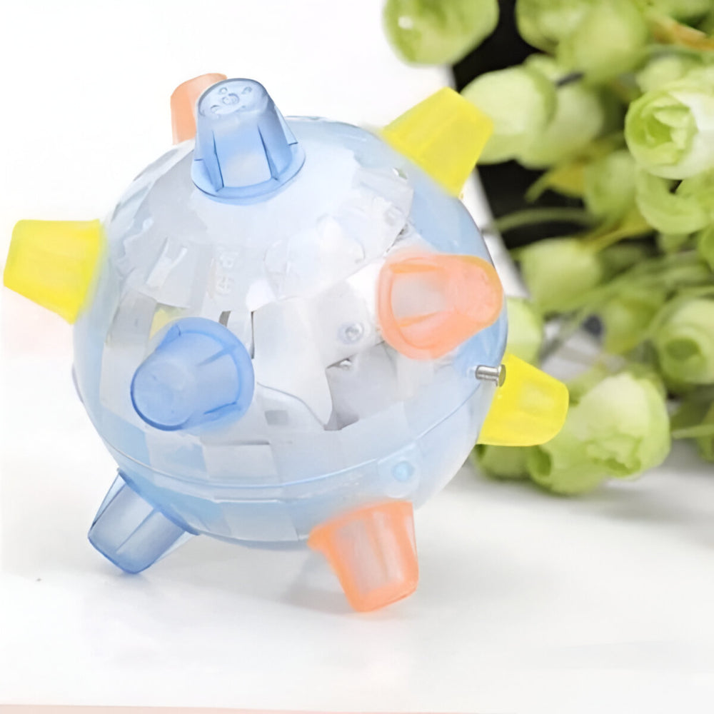 Dog Toy LED Bouncing Interactive Plastic