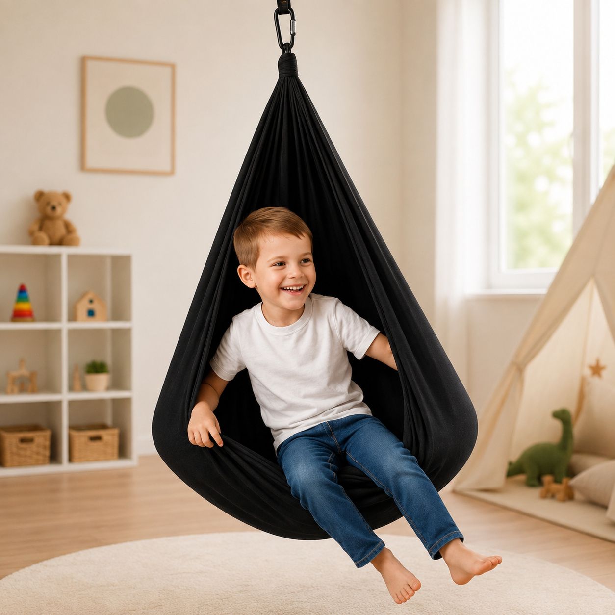 Durable Therapy Swing Comfortable Sensory