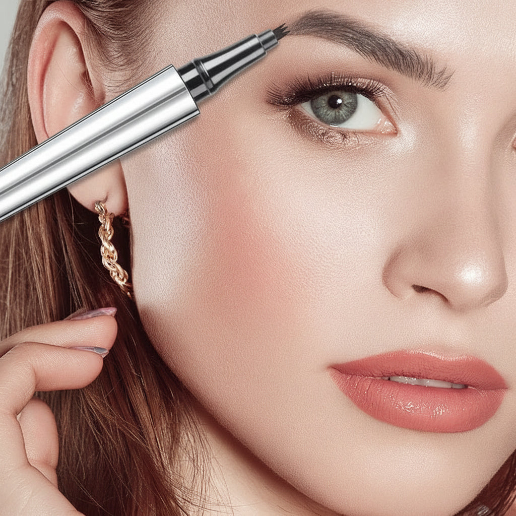 Eyebrow Pencil Microblading 4 Tip Waterproof