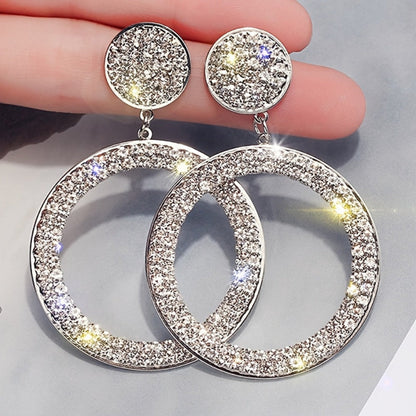 Earrings Mothers Day Gift Gold Rhinestone