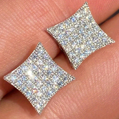 Earrings Mothers Day Gift Rhinestone Square