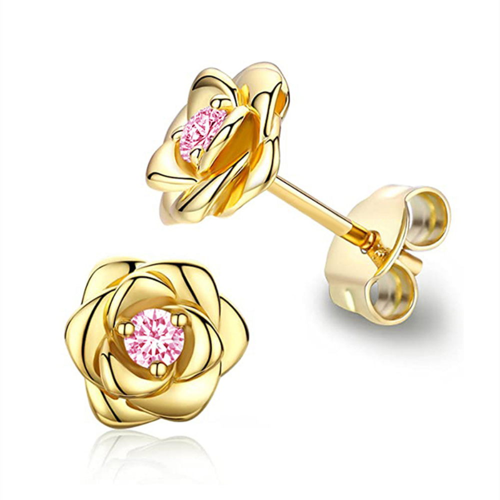 Earrings Mothers Day Gift Gold Birthstone