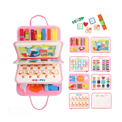 Educational Toys Montessori Busy Board
