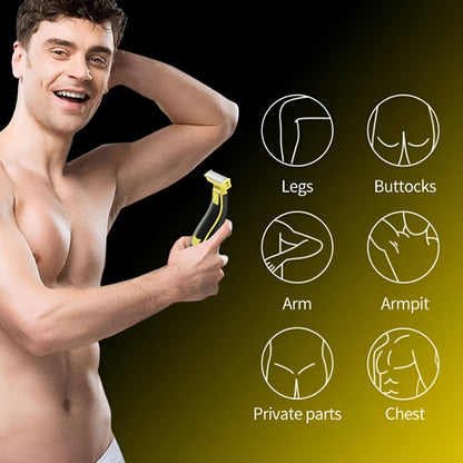 Electric Shaver Body Hair Trimmer USB