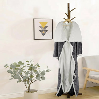 Electric Heated Blanket Wearable Sherpa