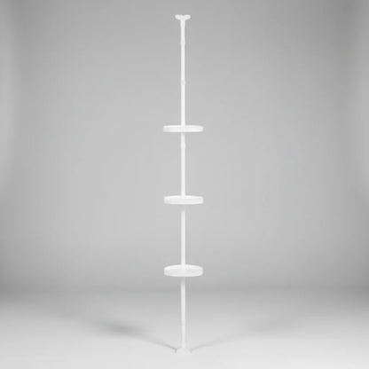 Shower Shelf Tension Pole Adjustable Corner