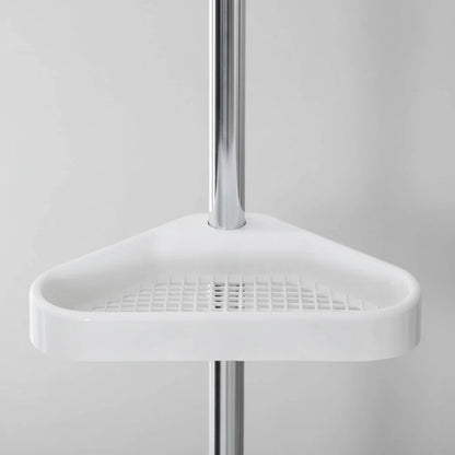 Shower Shelf Tension Pole Adjustable Corner