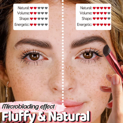 Eyebrow Stamp Brush 4D Hair Stroke Brow