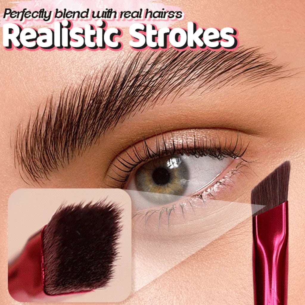 Eyebrow Stamp Brush 4D Hair Stroke Brow