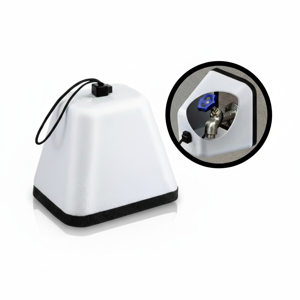 Outdoor Faucet Covers Insulated Foam Freeze