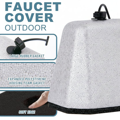 Outdoor Faucet Covers Insulated Foam Freeze