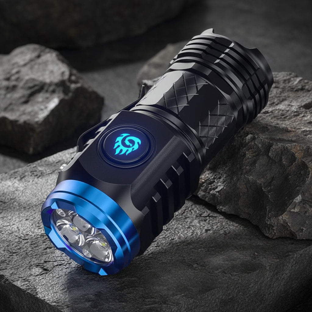 Mini Flashlight LED Compact Rechargeable