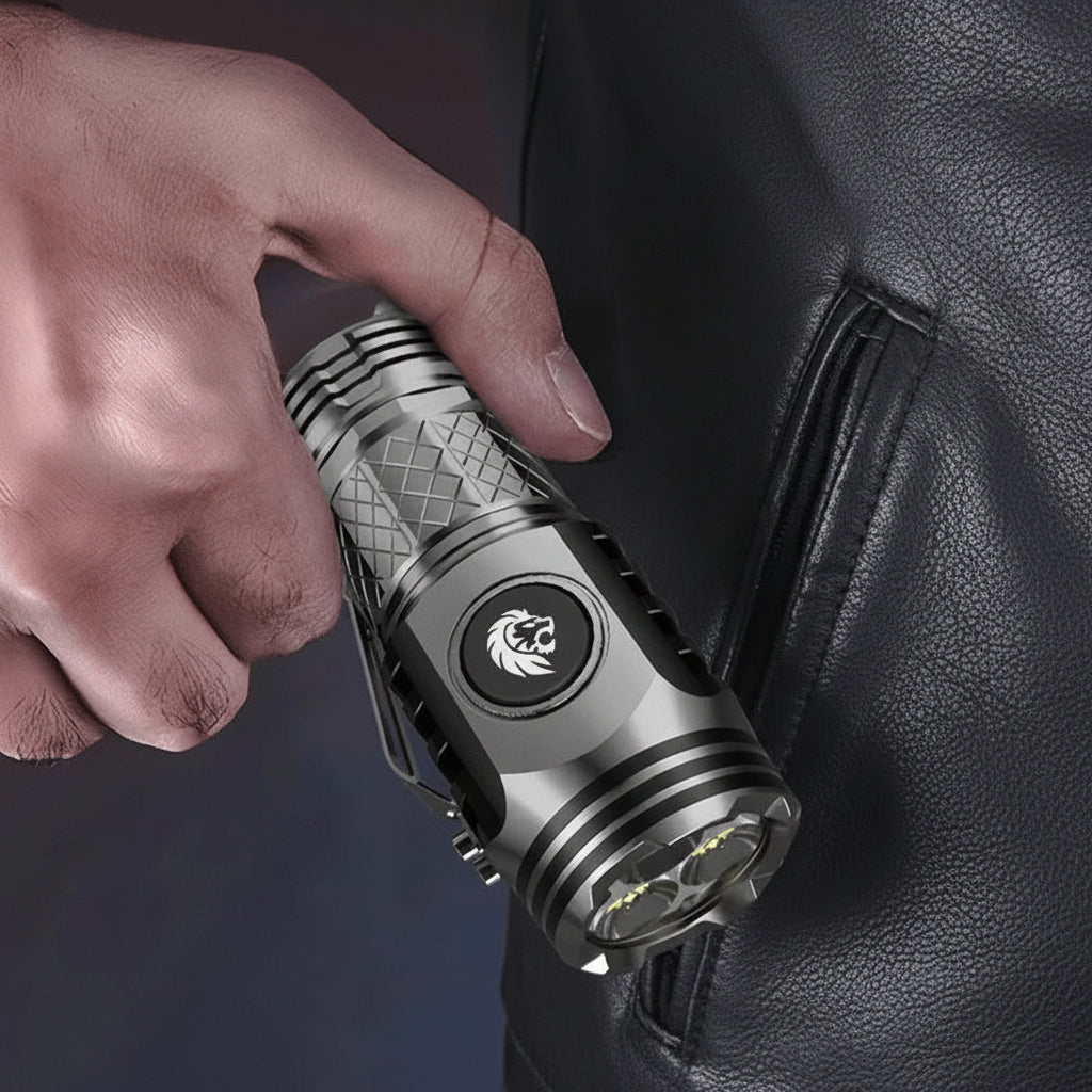 Mini Flashlight LED Compact Rechargeable