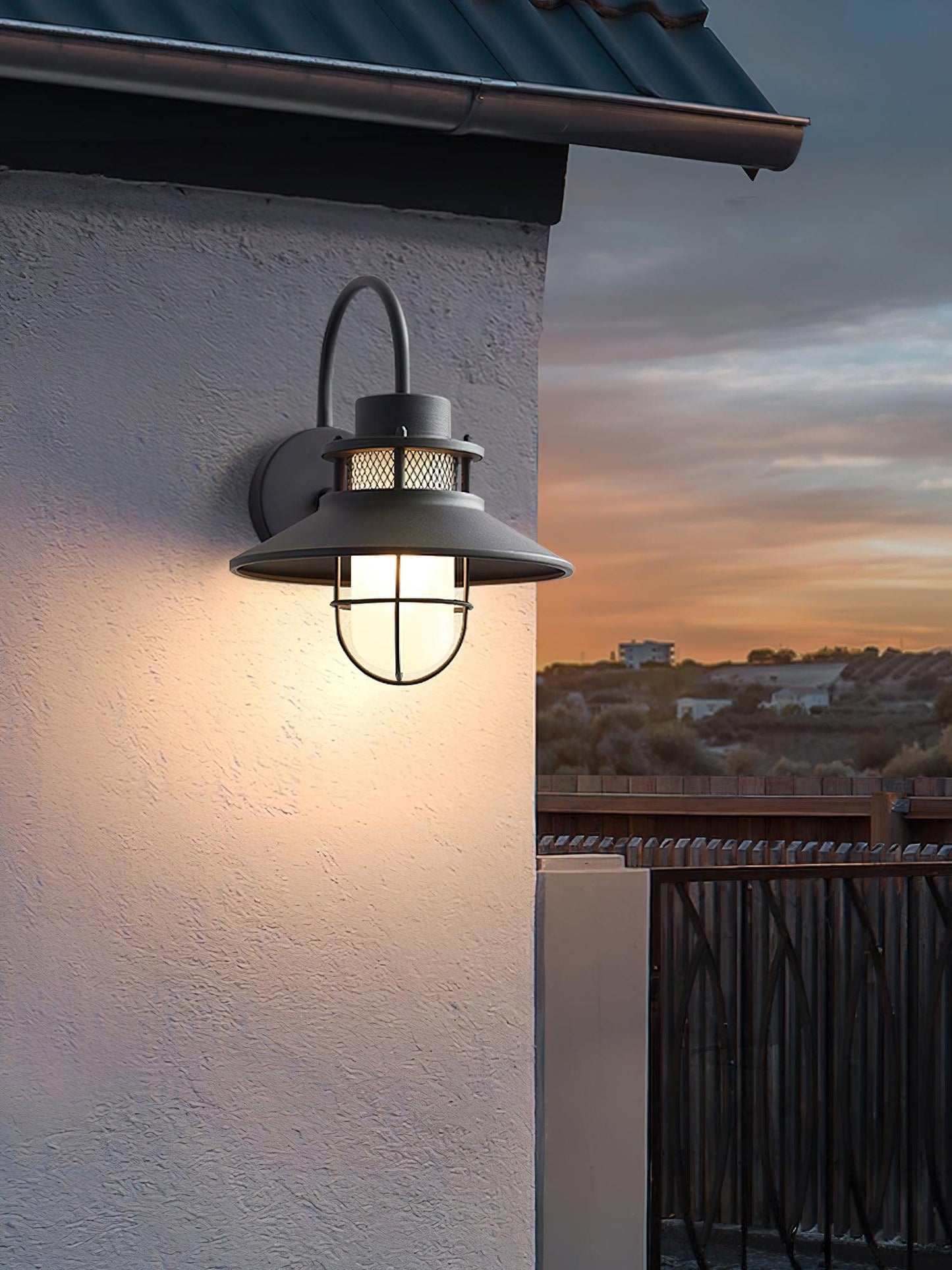 Felix Outdoor Wall Lamp Industrial