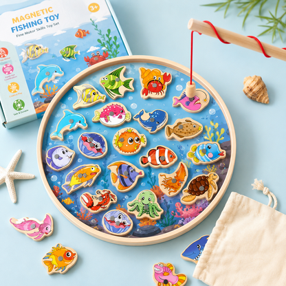 Fishing Toy Fine Skills Toy Set Magnetic