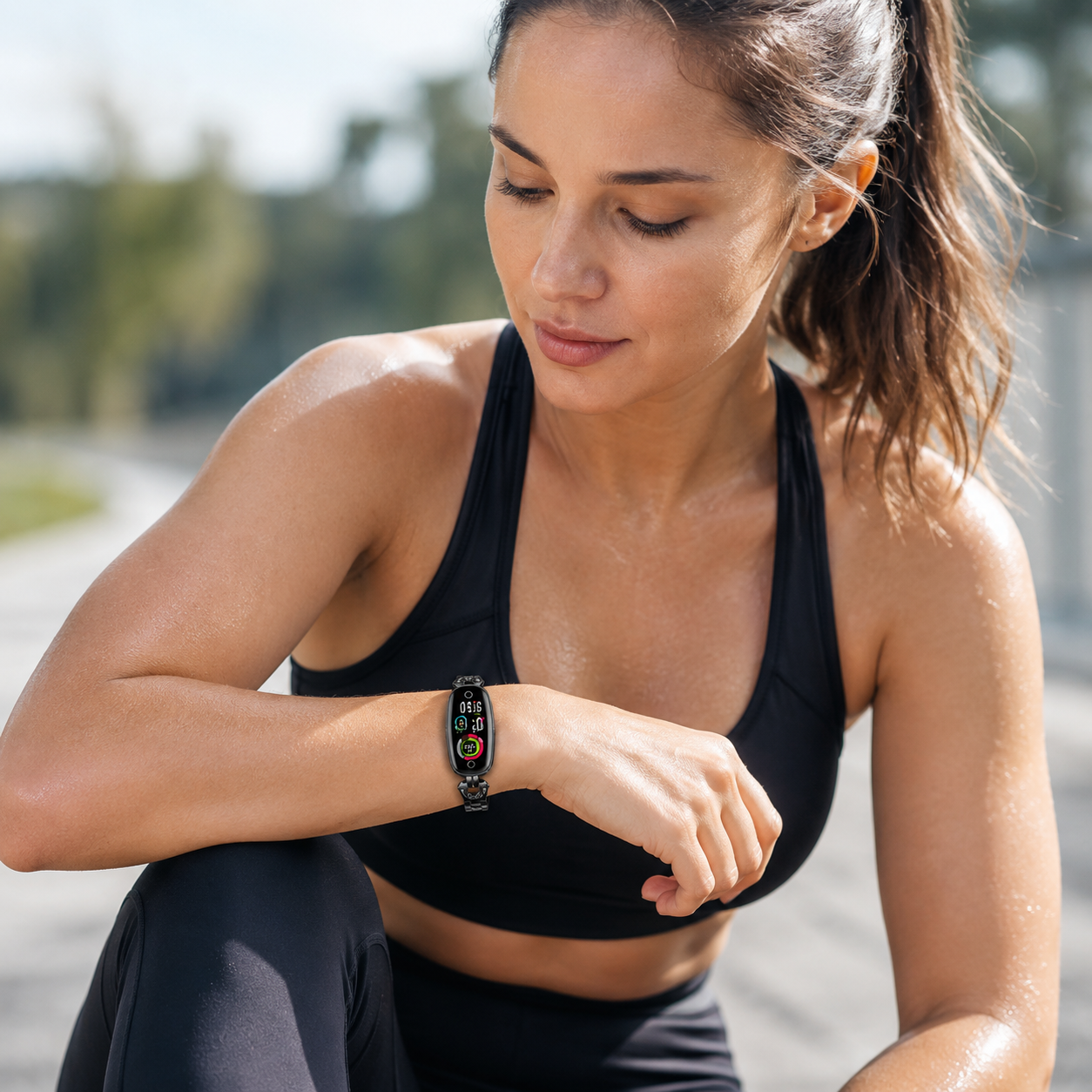 Fitness Tracker Sleep Tracking Health Smart