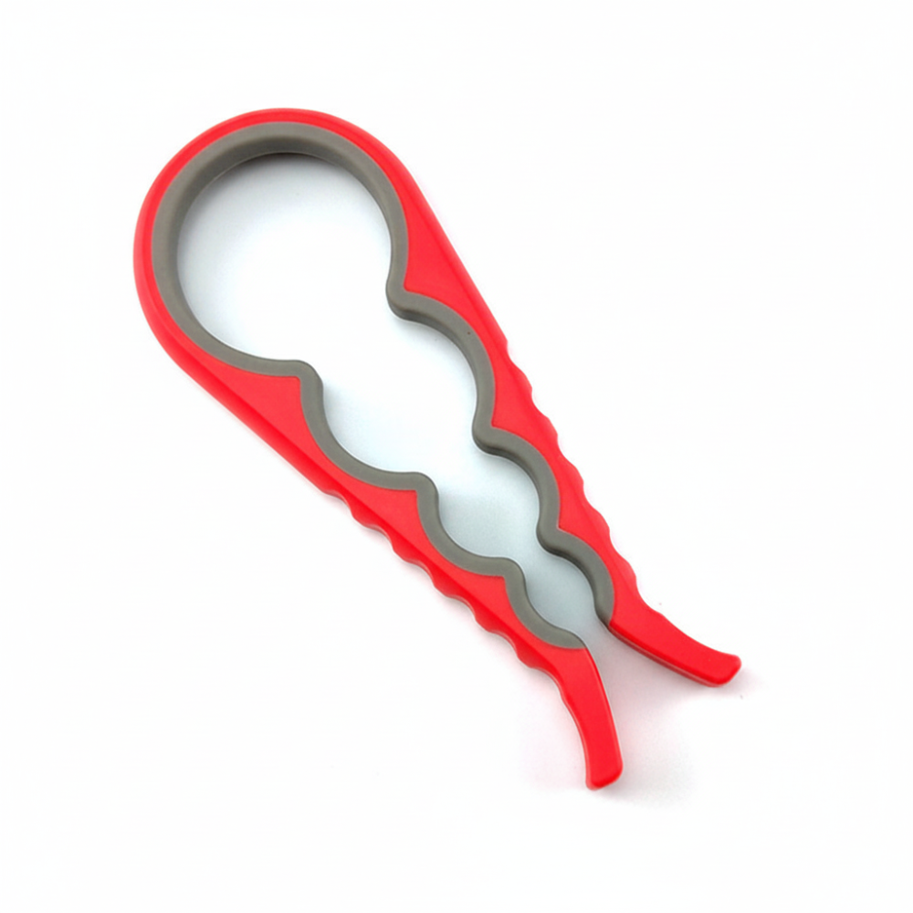 Jar Opener Multi Function Rubber Grip Lid