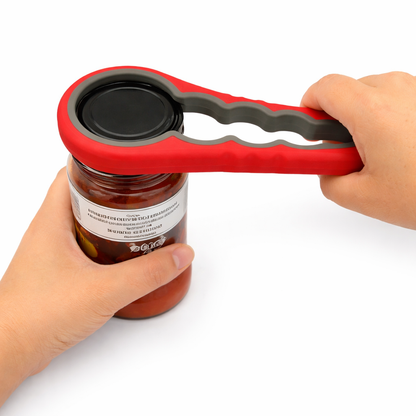 Jar Opener Multi Function Rubber Grip Lid