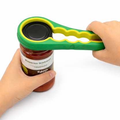 Jar Opener Multi Function Rubber Grip Lid