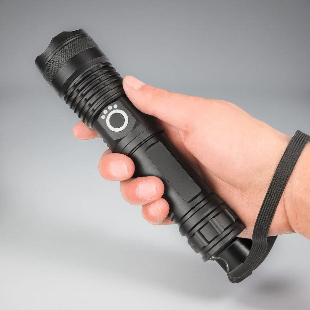 Flashlight LED Rechargeable Outdoor Handheld