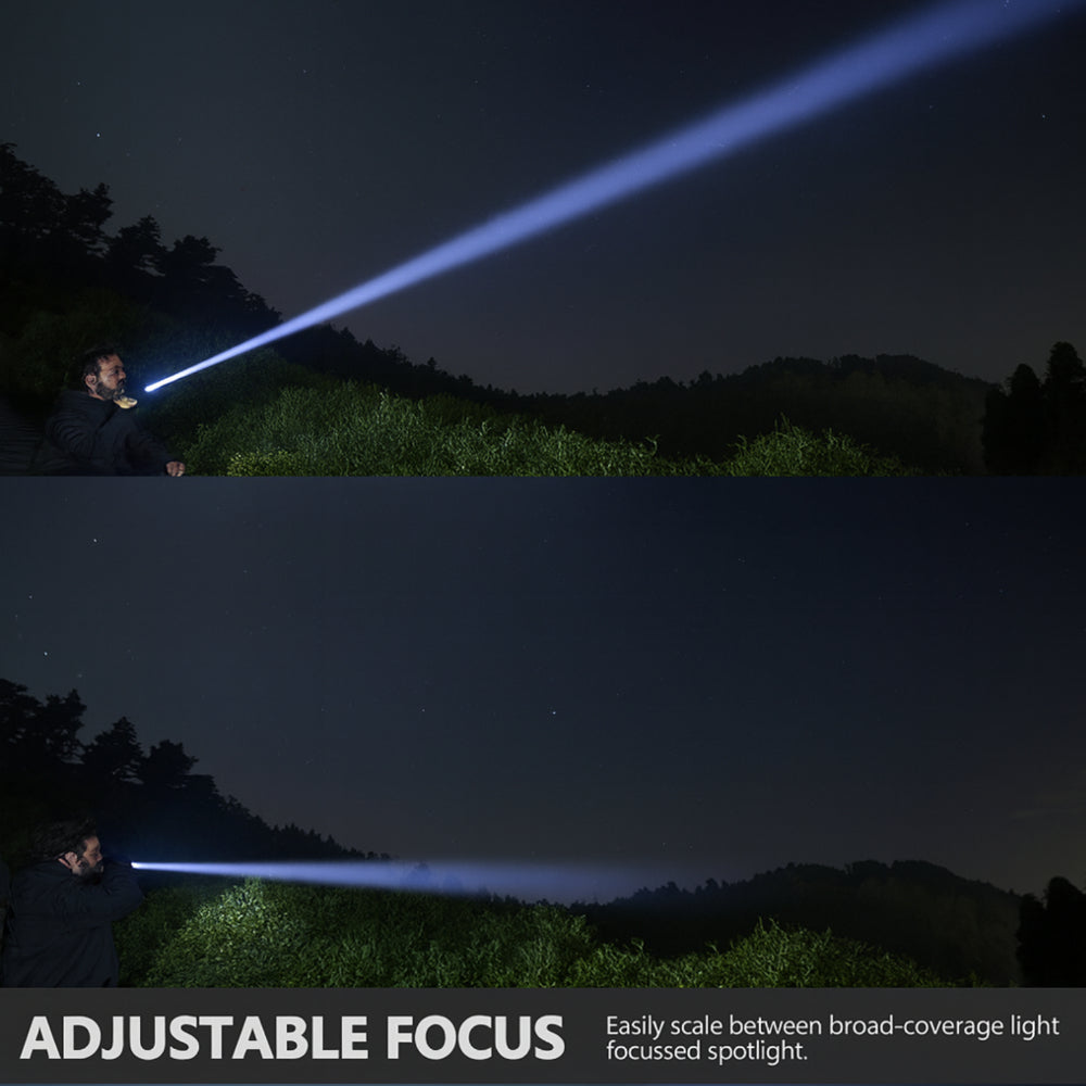 Flashlight LED Rechargeable Outdoor Handheld