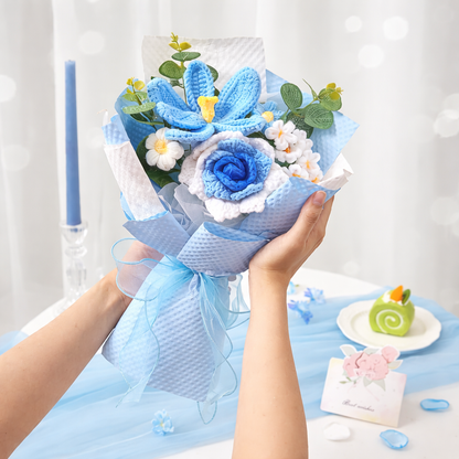 Flower Bouquet Mothers Day Gift Crochet