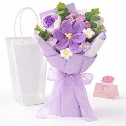 Flower Bouquet Mothers Day Gift Crochet