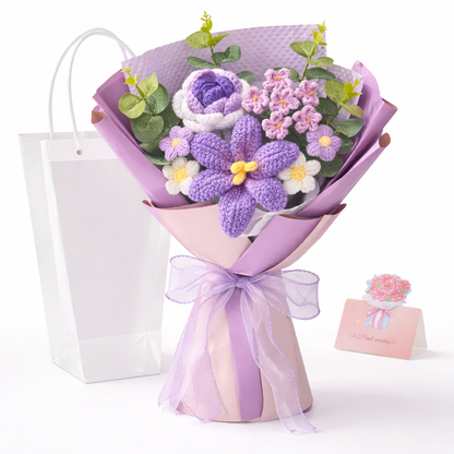 Flower Bouquet Mothers Day Gift Crochet
