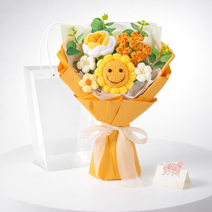Flower Bouquet Mothers Day Gift Crochet