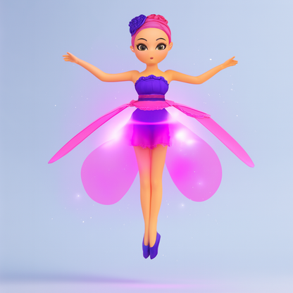 Flying Fairy Princess Toy LED Lights Hand