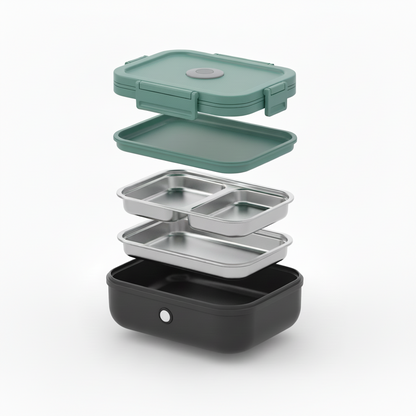 Electric Lunch Box Portable Heated Food